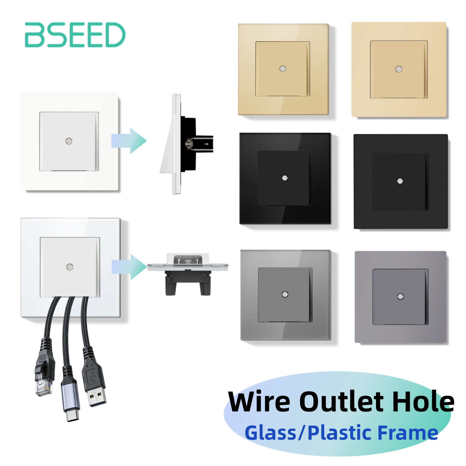Bseed E Seires Wall Wire Outle - огляд і ціна Home Improvement Ideas