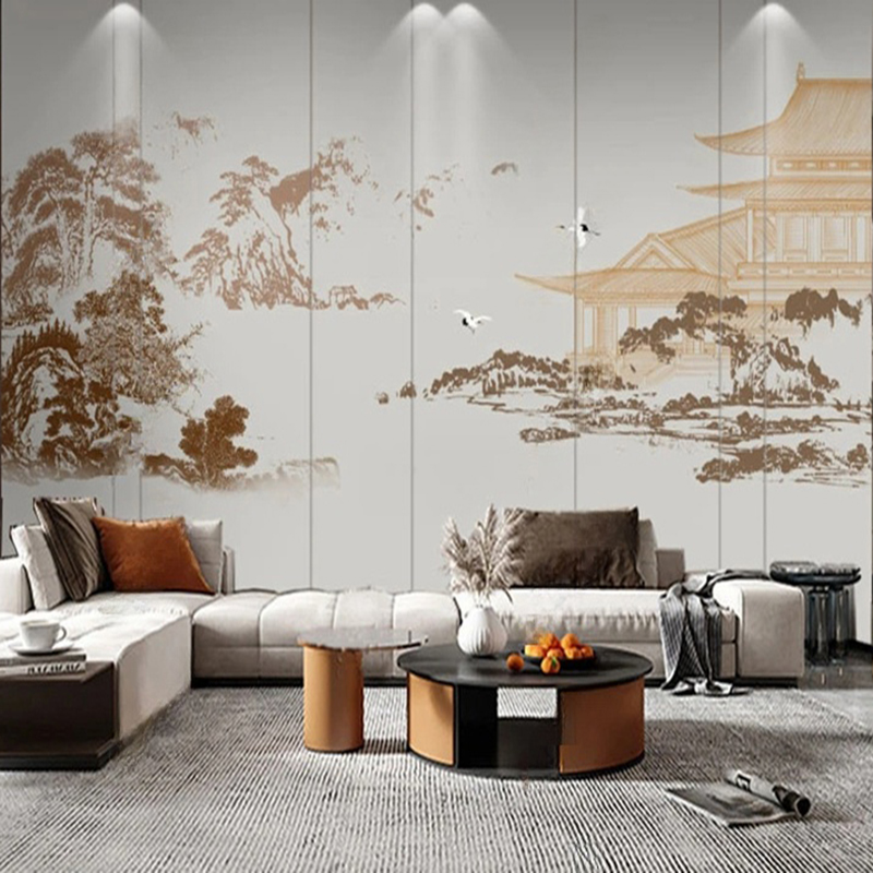 Custom Chinese Abstract Ink La - огляд і ціна Home Improvement Background