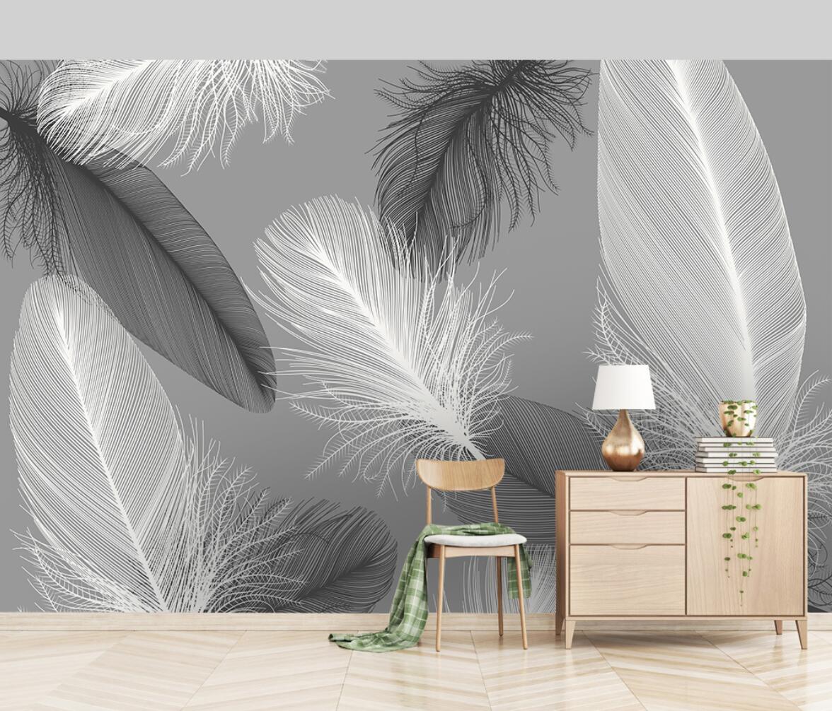 custom Nordic feather lines mu - огляд і ціна Home Improvement Background